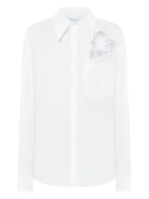 crystal-embellished shirt by GIUSEPPE DI MORABITO