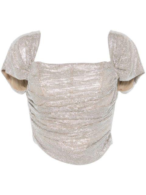 crystal-embellished top by GIUSEPPE DI MORABITO