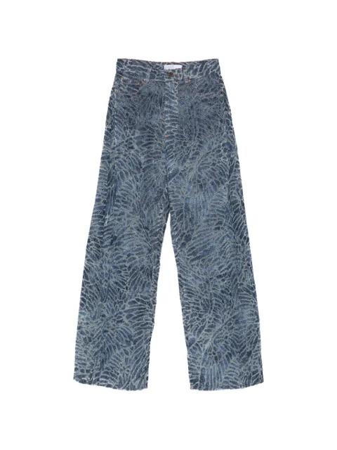 cut-out jeans by GIUSEPPE DI MORABITO