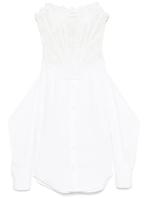 deconstructed midi dress by GIUSEPPE DI MORABITO
