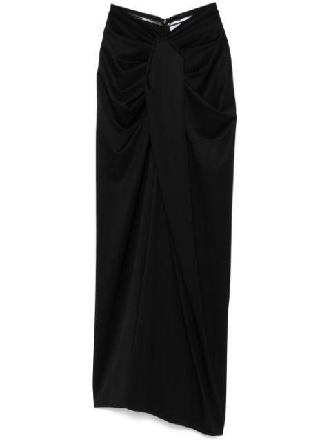 draped-detailed trousers by GIUSEPPE DI MORABITO