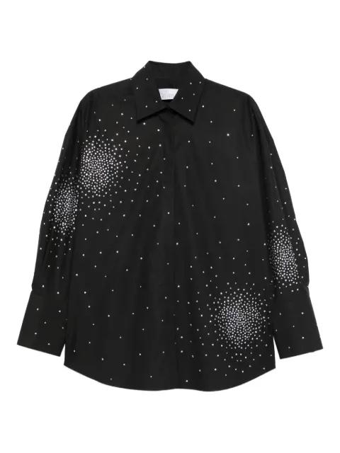 embellished poplin shirt by GIUSEPPE DI MORABITO
