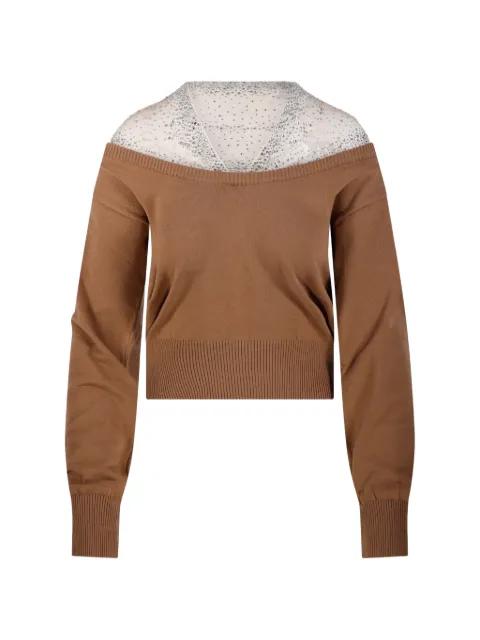 embellished sweater by GIUSEPPE DI MORABITO