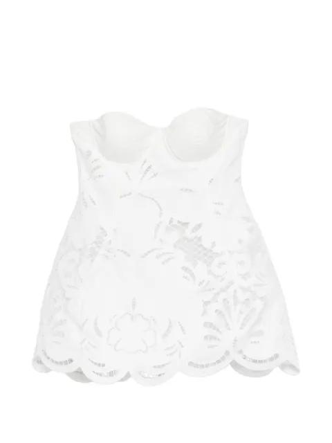 embroidered mini dress by GIUSEPPE DI MORABITO