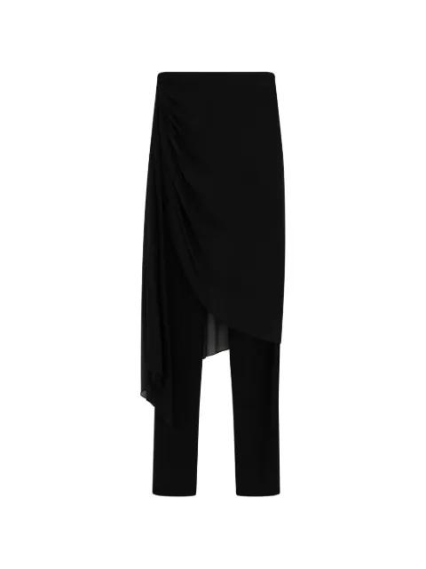 gathered draped trousers by GIUSEPPE DI MORABITO
