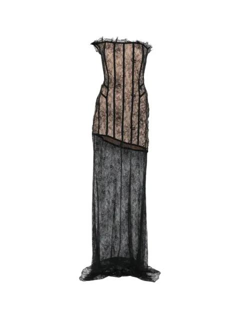 lace corset dress by GIUSEPPE DI MORABITO