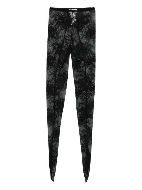 laced skinny trousers by GIUSEPPE DI MORABITO