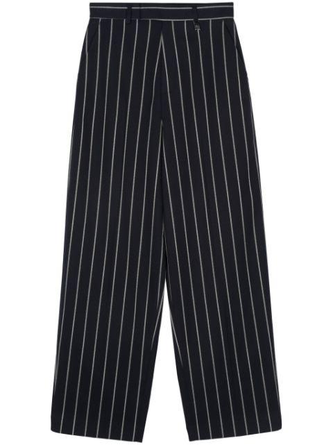 logo-plaque trousers by GIUSEPPE DI MORABITO