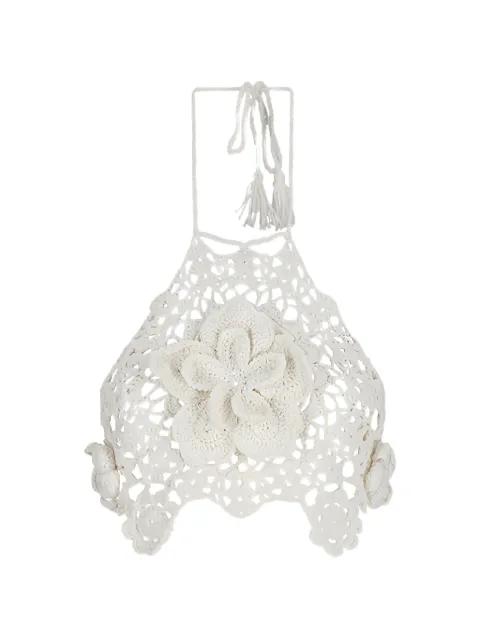 macrame top by GIUSEPPE DI MORABITO