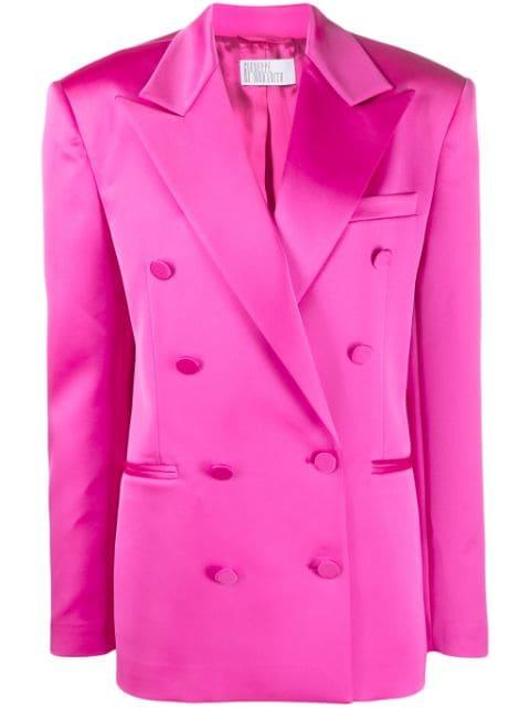 peak-lapel double-breasted blazer by GIUSEPPE DI MORABITO