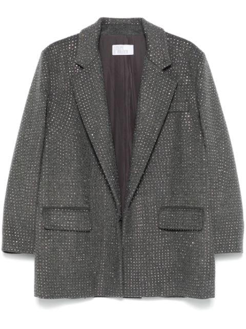rhinestone-embellished blazer by GIUSEPPE DI MORABITO