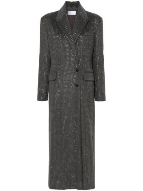 rhinestone-embellished coat by GIUSEPPE DI MORABITO