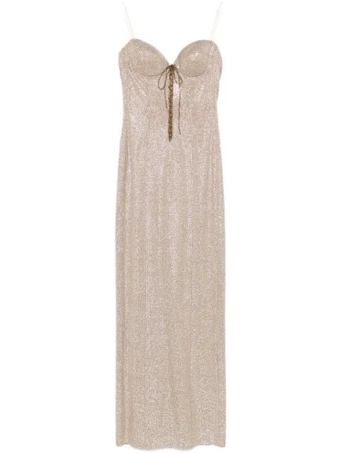 rhinestone-embellished gown by GIUSEPPE DI MORABITO