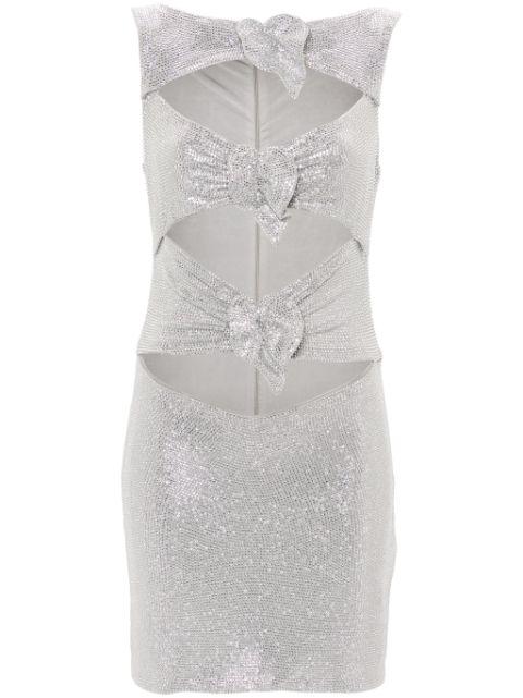 rhinestone-embellished mini dress by GIUSEPPE DI MORABITO