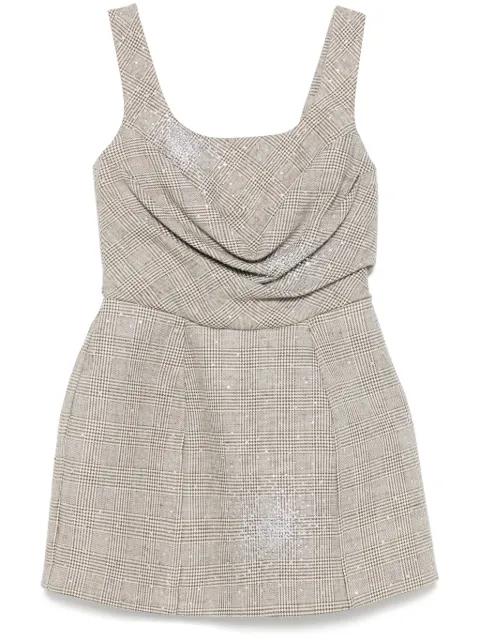 rhinestone-embellished mini dress by GIUSEPPE DI MORABITO