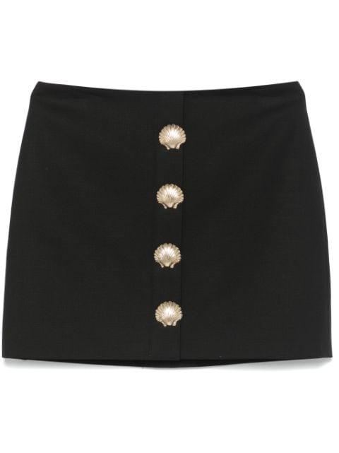 sea shell-detail mini skirt by GIUSEPPE DI MORABITO