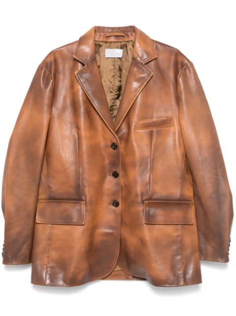 spray-paint effect blazer by GIUSEPPE DI MORABITO