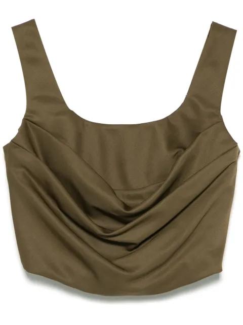 wool corset top by GIUSEPPE DI MORABITO