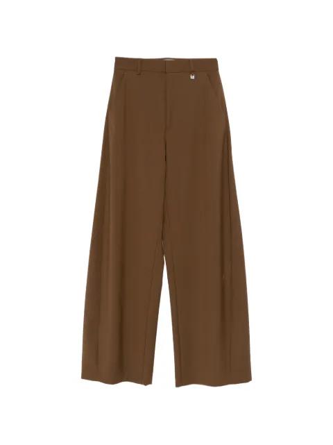 wool wide-leg trousers by GIUSEPPE DI MORABITO