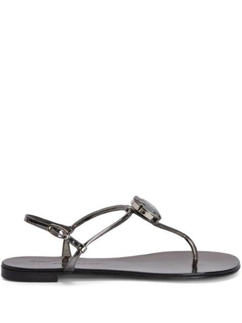 Anthonia thong sandals by GIUSEPPE ZANOTTI