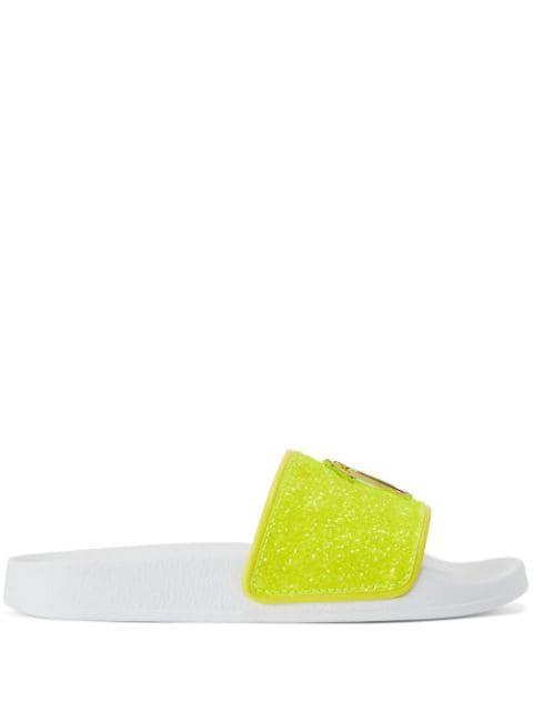 Brett glitter slides by GIUSEPPE ZANOTTI