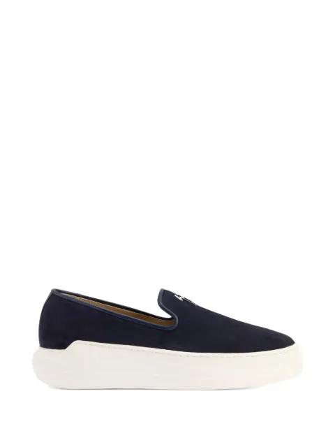 Conley signature velour loafers by GIUSEPPE ZANOTTI