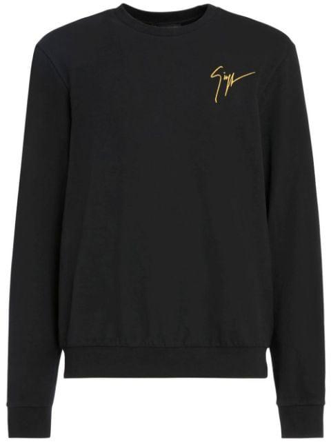 Dragon Crystal sweatshirt by GIUSEPPE ZANOTTI