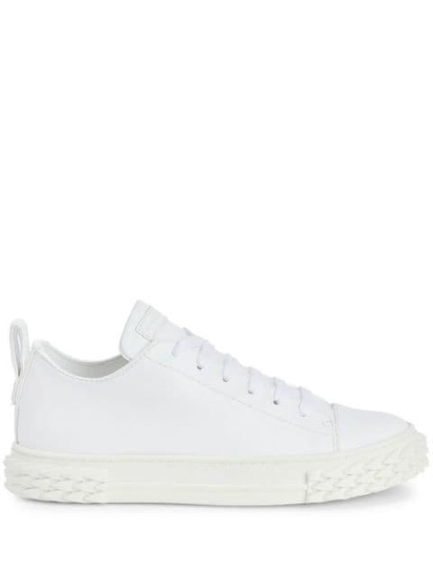 Ecoblabber leather low-top sneakers by GIUSEPPE ZANOTTI