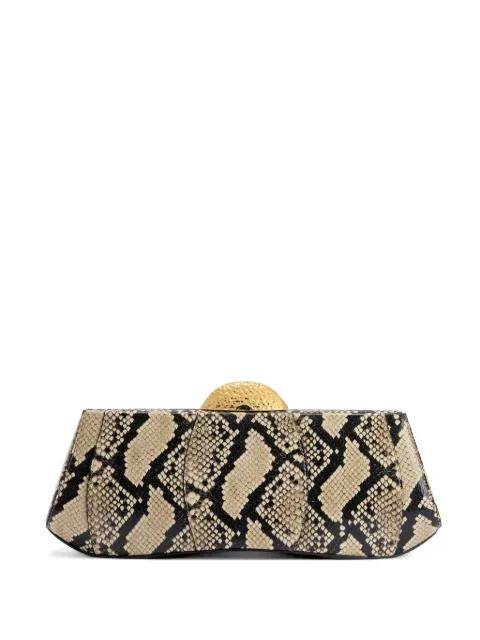 Eve closure chain clutch bag by GIUSEPPE ZANOTTI