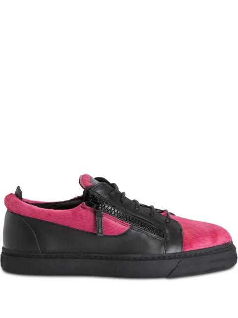 Frankie double-zip low-top sneakers by GIUSEPPE ZANOTTI