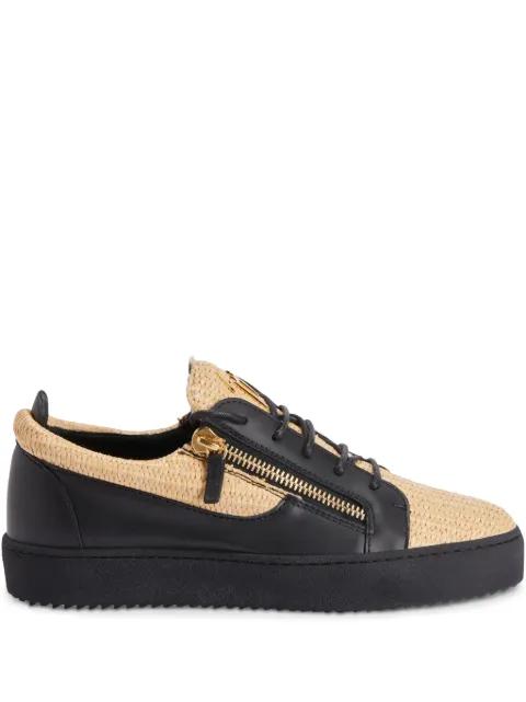 Frankie double-zip low-top sneakers by GIUSEPPE ZANOTTI