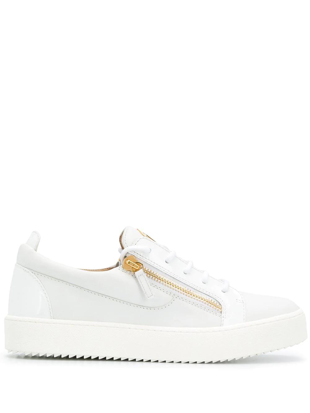 Frankie double-zip low-top sneakers by GIUSEPPE ZANOTTI