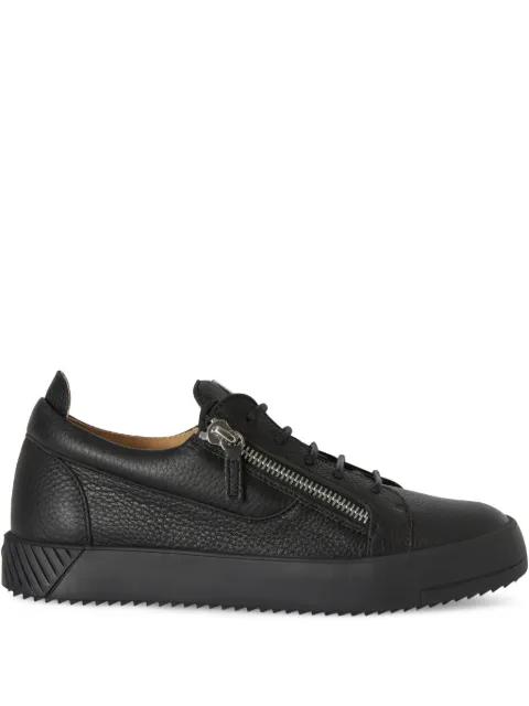 Frankie double-zip low-top sneakers by GIUSEPPE ZANOTTI