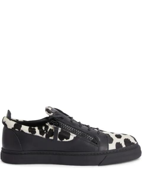Frankie double-zip low-top sneakers by GIUSEPPE ZANOTTI