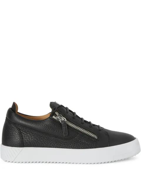 Frankie double-zip low-top sneakers by GIUSEPPE ZANOTTI