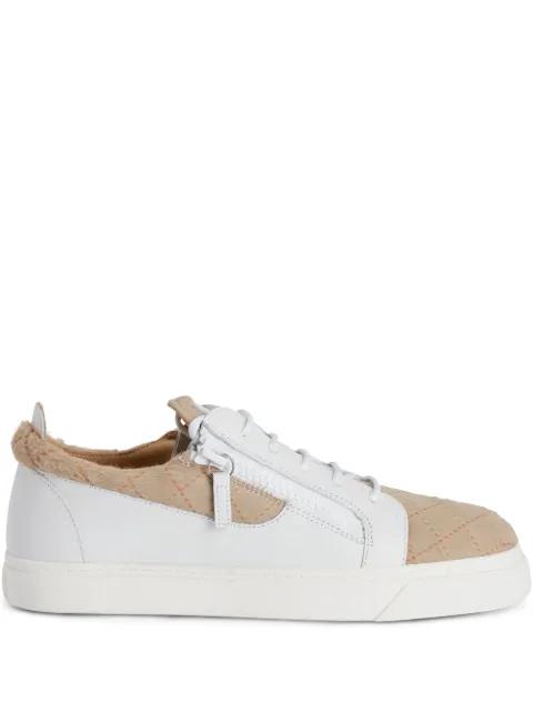 Frankie double-zip low-top sneakers by GIUSEPPE ZANOTTI