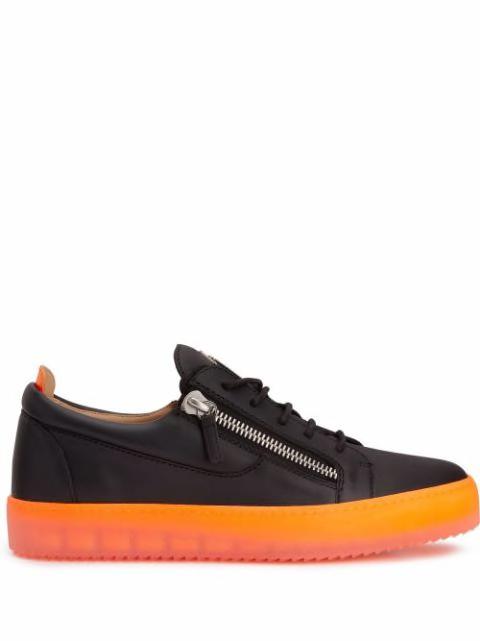 Frankie low-top leather sneakers by GIUSEPPE ZANOTTI