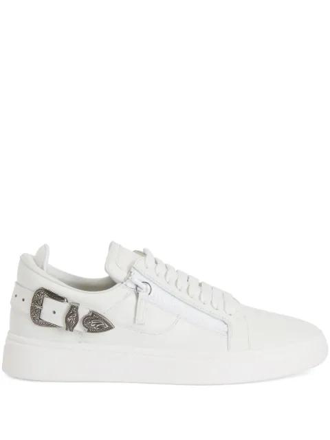 GZ94 Deluxe double-zip low-top sneakers by GIUSEPPE ZANOTTI