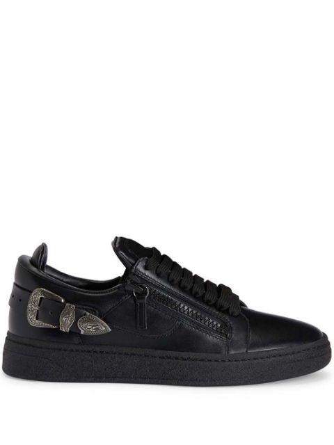 GZ94 Deluxe double-zip low-top sneakers by GIUSEPPE ZANOTTI