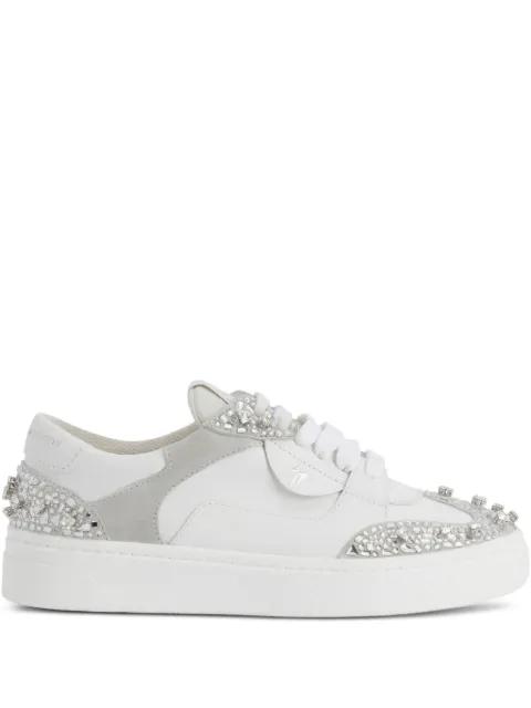 GZ94 bead-rhinestone sneakers by GIUSEPPE ZANOTTI