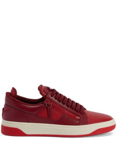 GZ94 double-zip low-top sneakers by GIUSEPPE ZANOTTI