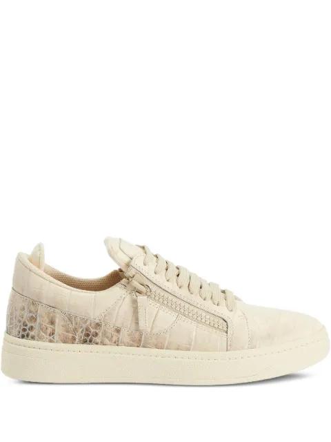 GZ94 double-zip low-top sneakers by GIUSEPPE ZANOTTI