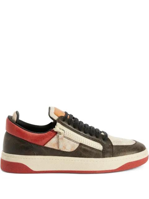 GZ94 double-zip low-top sneakers by GIUSEPPE ZANOTTI
