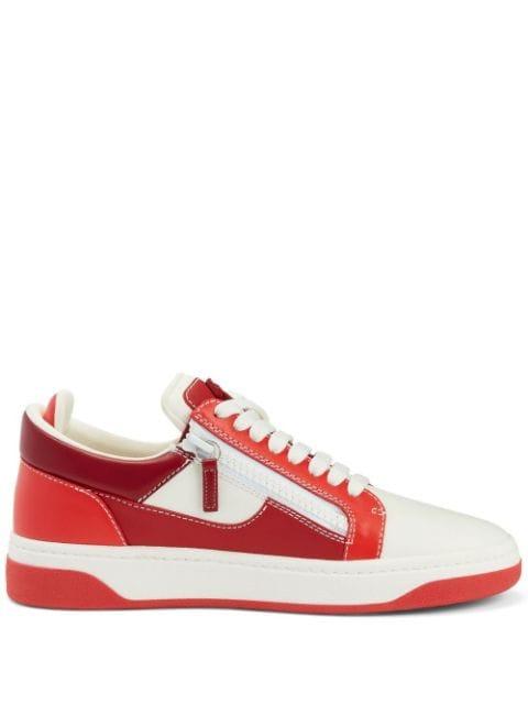 GZ94 double-zip low-top sneakers by GIUSEPPE ZANOTTI
