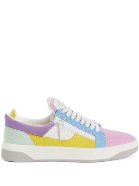 GZ94 double-zip low-top sneakers by GIUSEPPE ZANOTTI