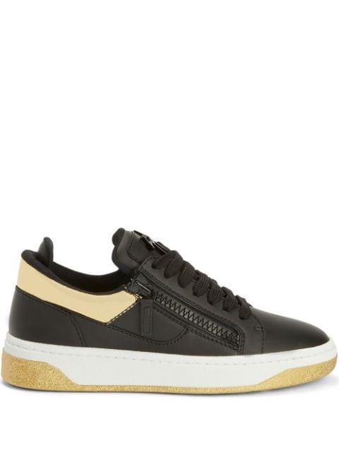 GZ94 double-zip low-top sneakers by GIUSEPPE ZANOTTI