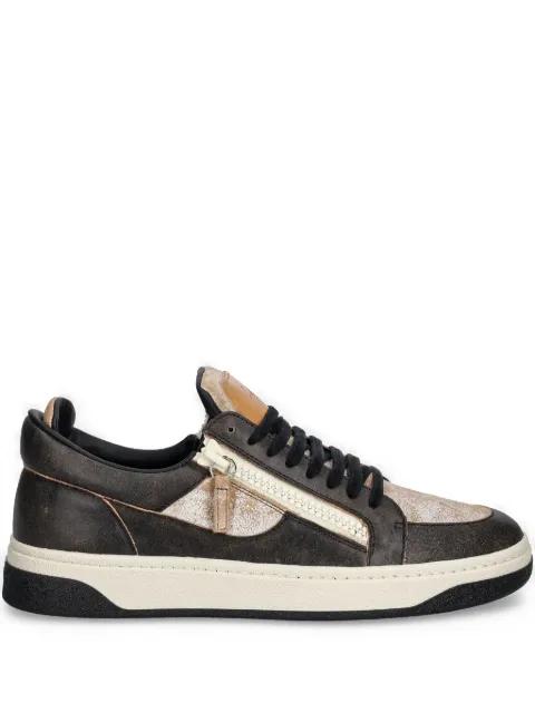 GZ94 double-zip low-top sneakers by GIUSEPPE ZANOTTI