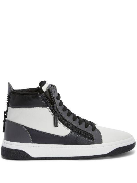 GZ94 leather high-top sneakers by GIUSEPPE ZANOTTI