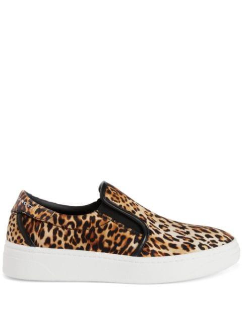 GZ94 leopard-print slip-on sneakers by GIUSEPPE ZANOTTI
