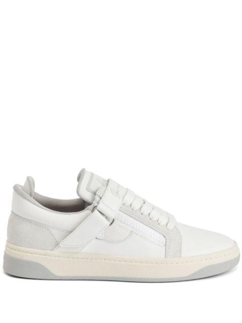 GZ94 touch-strap double-zip low-top sneakers by GIUSEPPE ZANOTTI